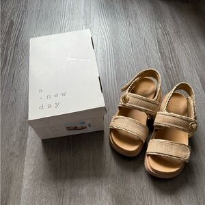 A New Day Beige Strap Sandals